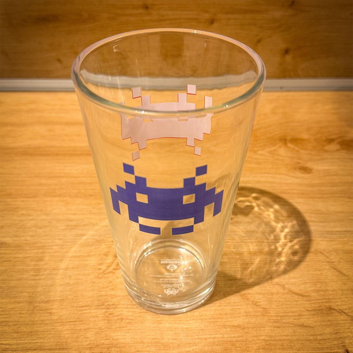 Mad Monkey Gläser mit Farbwechsel Space Invaders 2er Set