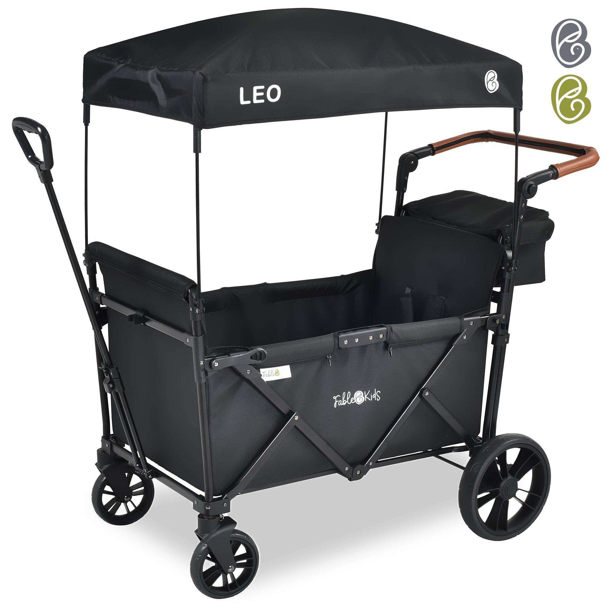 FableKids Bollerwagen LEO X2Lite mit Dach faltbarer Transportwagen