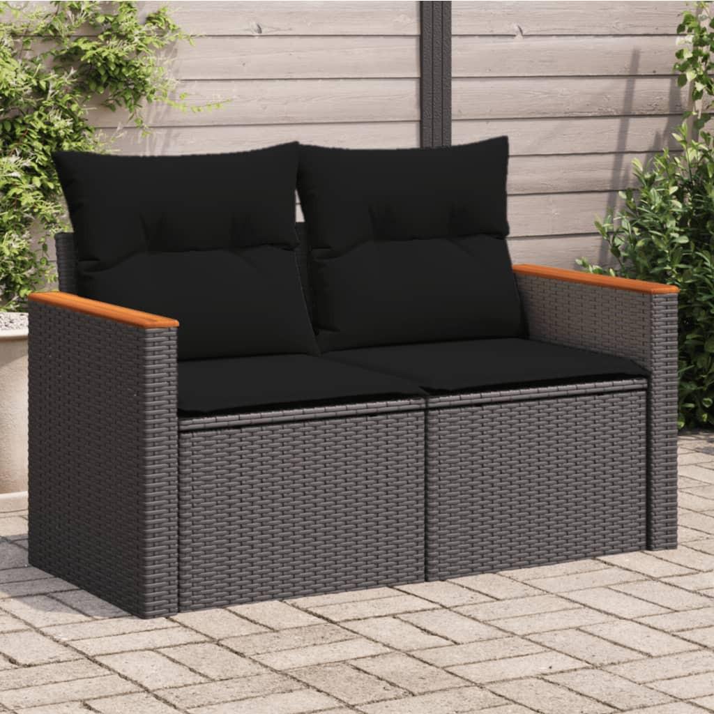 VidaXL Gartensofa poly-rattan