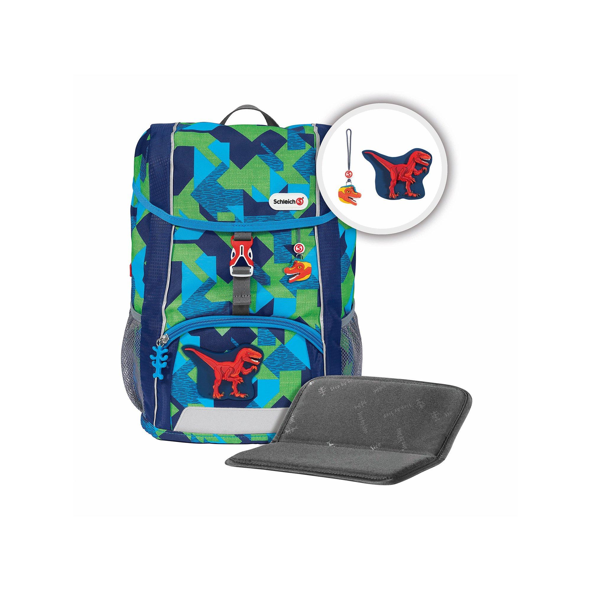 Step by Step KiGa Rucksack-Set 3tlg KID Schleich, Dinosaurs, Velociraptor