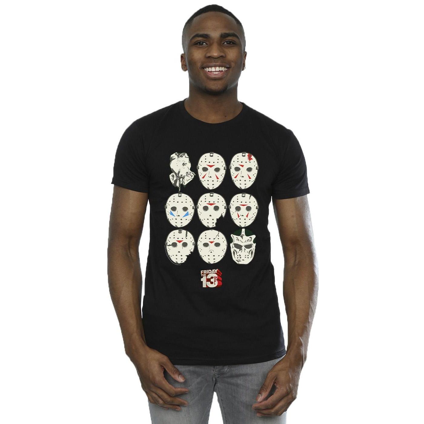 Friday The 13th Friday the 13th Jason Masks T-Shirt