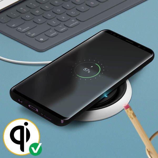 Avizar Soft Touch Hülle Galaxy S9 Plus Schwarz