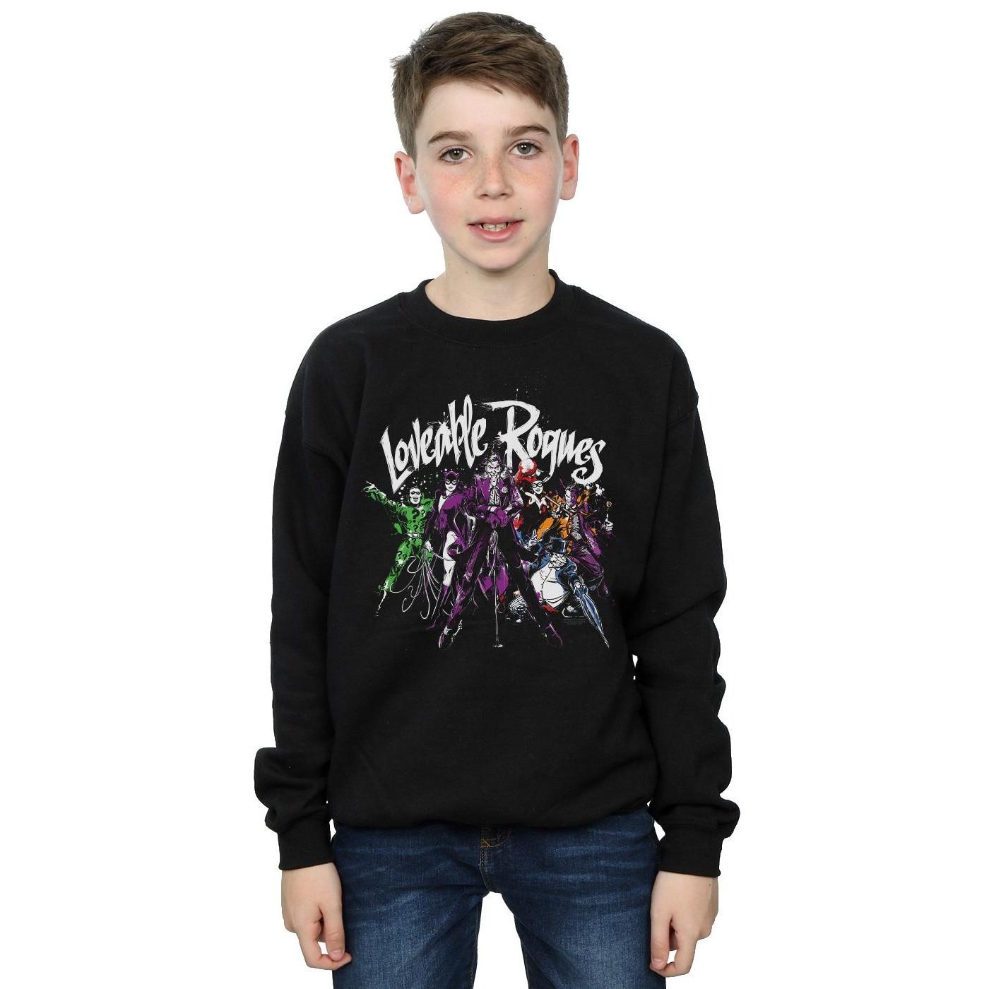 DC COMICS Loveable Rogues Sweatshirt