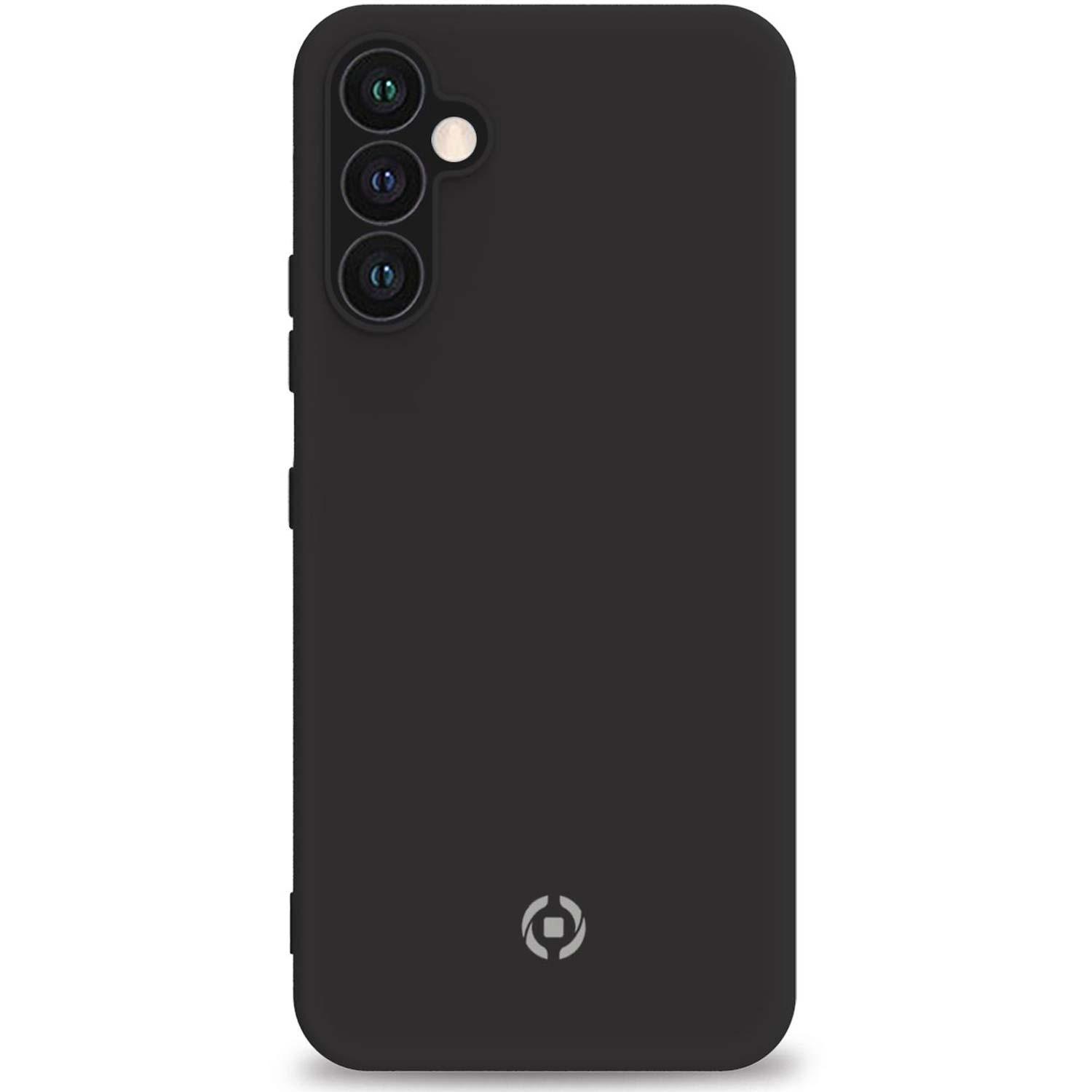 Celly Cromo Weiche Gummihülle Galaxy A34 5G Schwarz