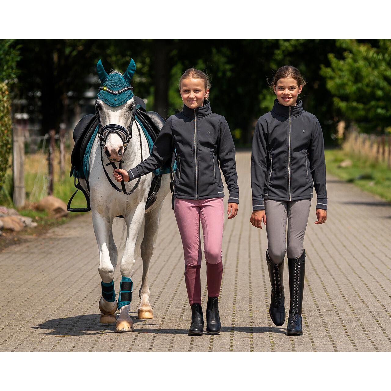 QHP wasserdichte kinderjacke lieke