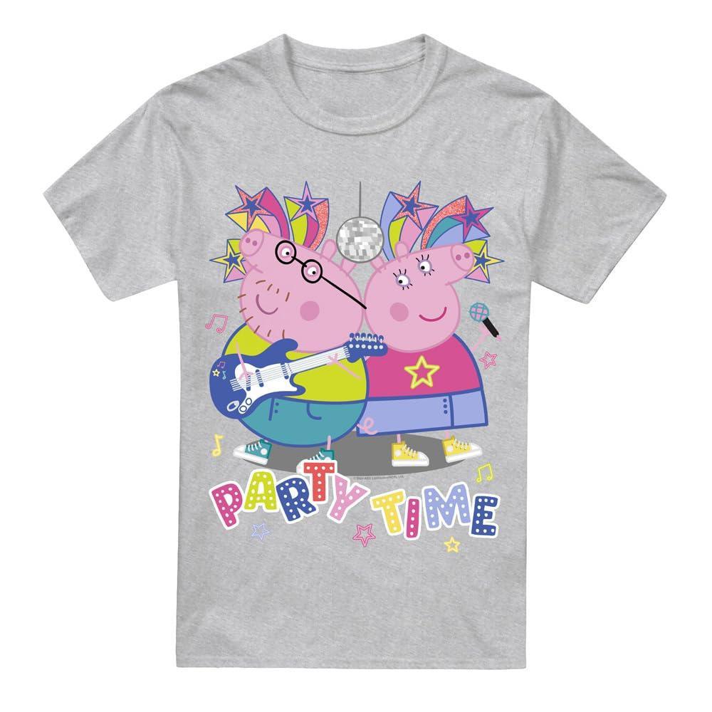 Peppa Pig Party Time Bedrucktes T-Shirt