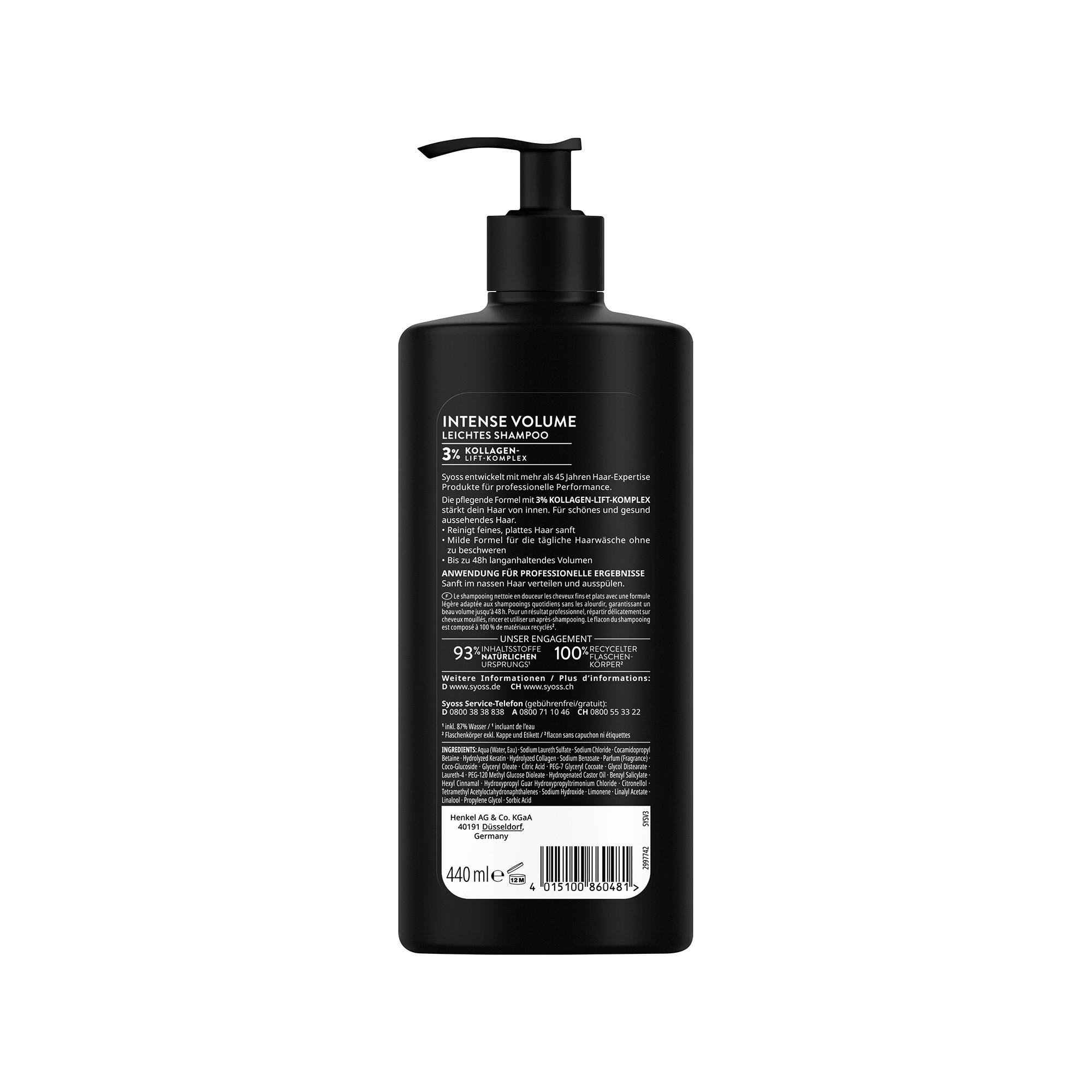syoss Volume Shampoo Volume