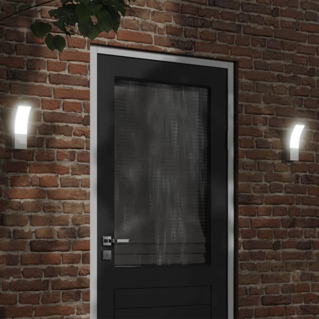 VidaXL Außenwandleuchte aluminium
