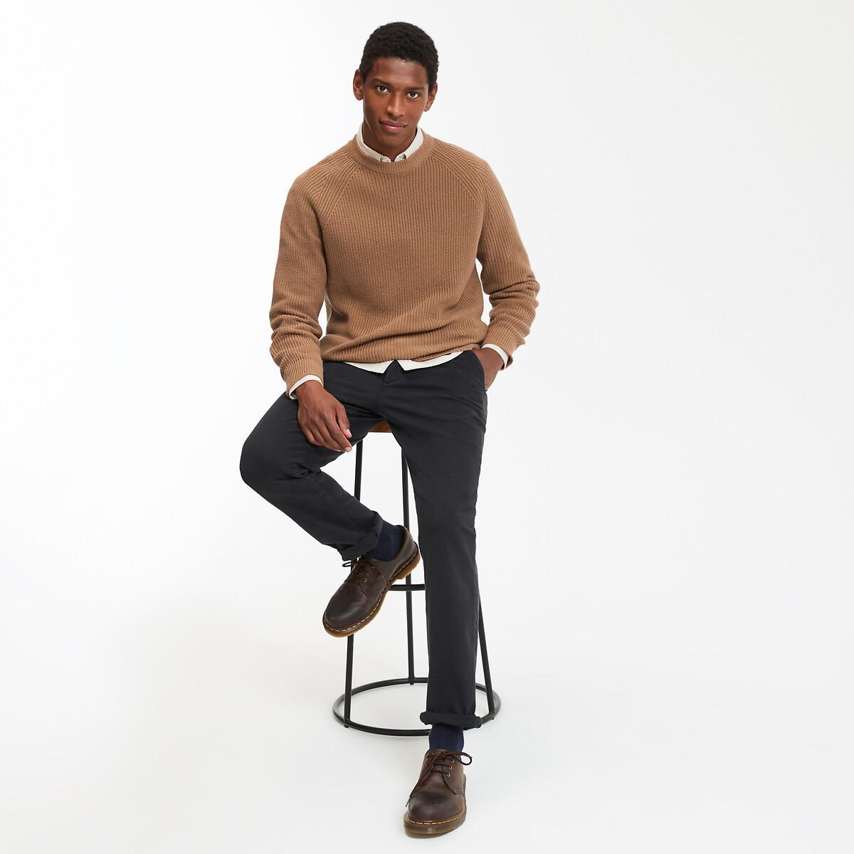 La Redoute Collections Signature Strickpullover aus Baumwolle