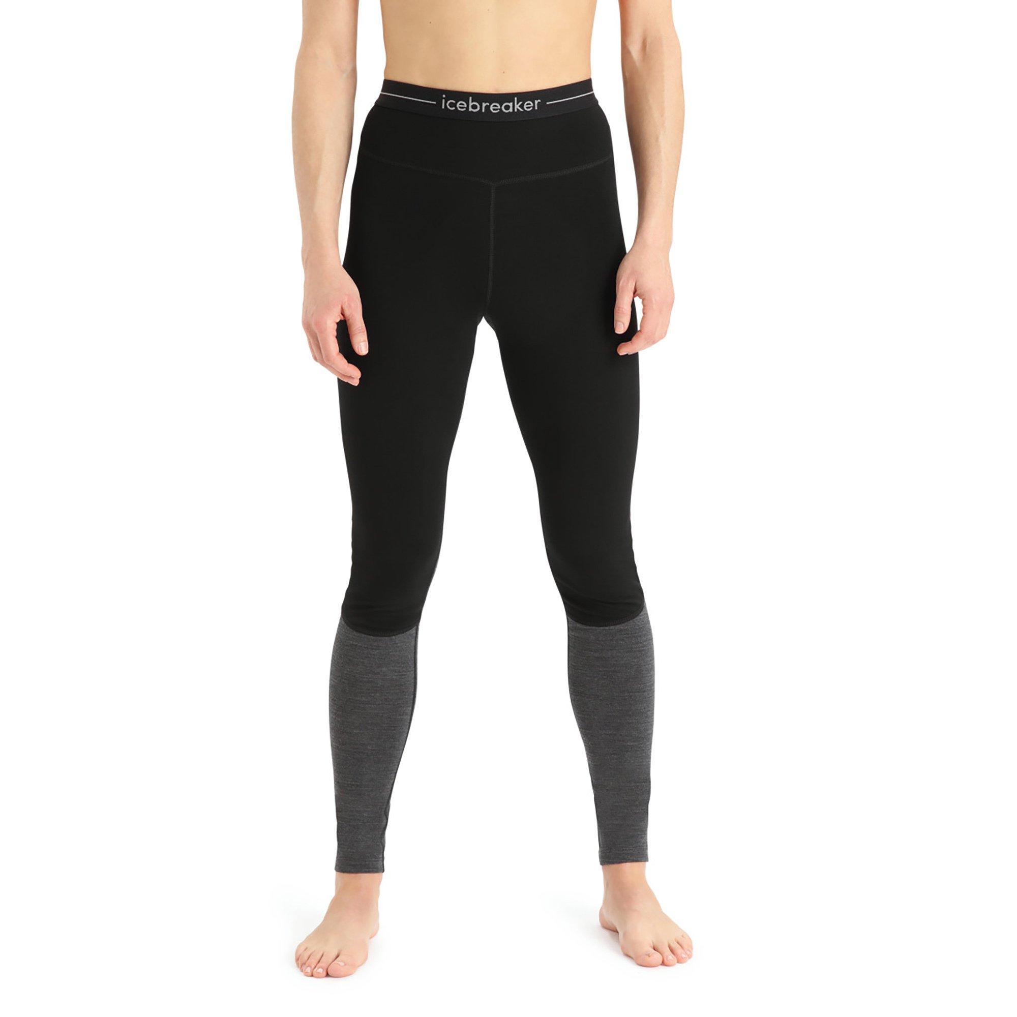 Icebreaker Women Merino 200 ZoneKnit™ Leggings Thermo-Tights, lang