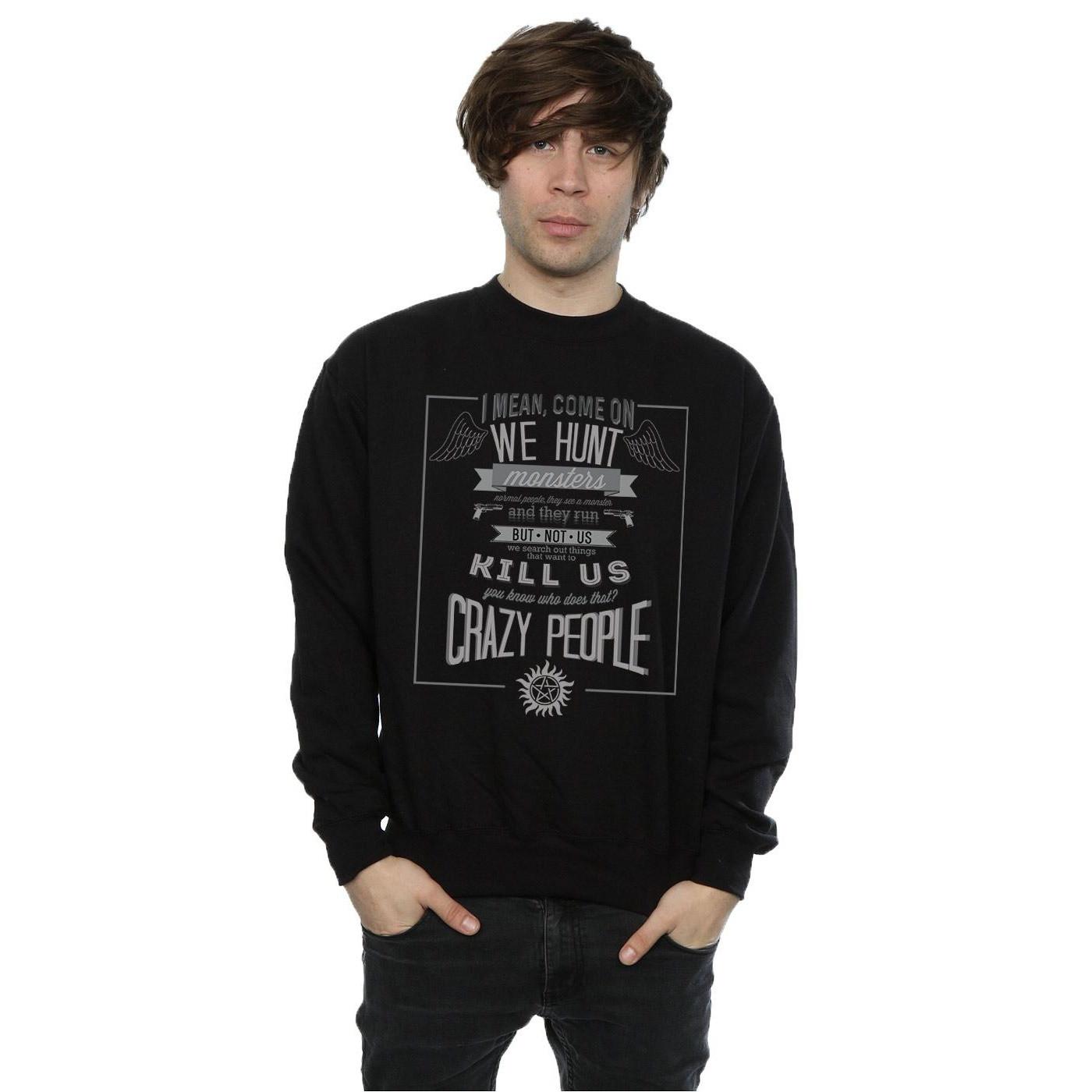 Supernatural Crazy People Sweatshirt