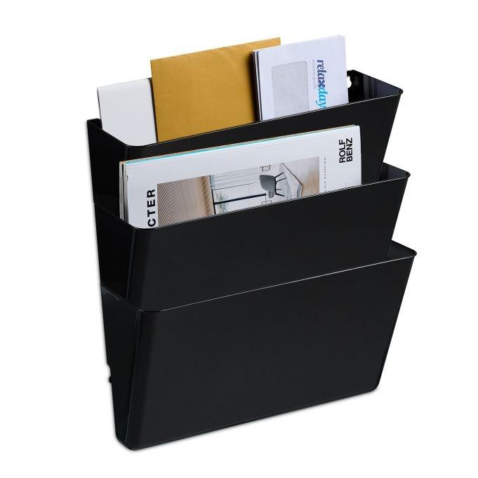 B2X Zeitungshalter Wand 3er-Set