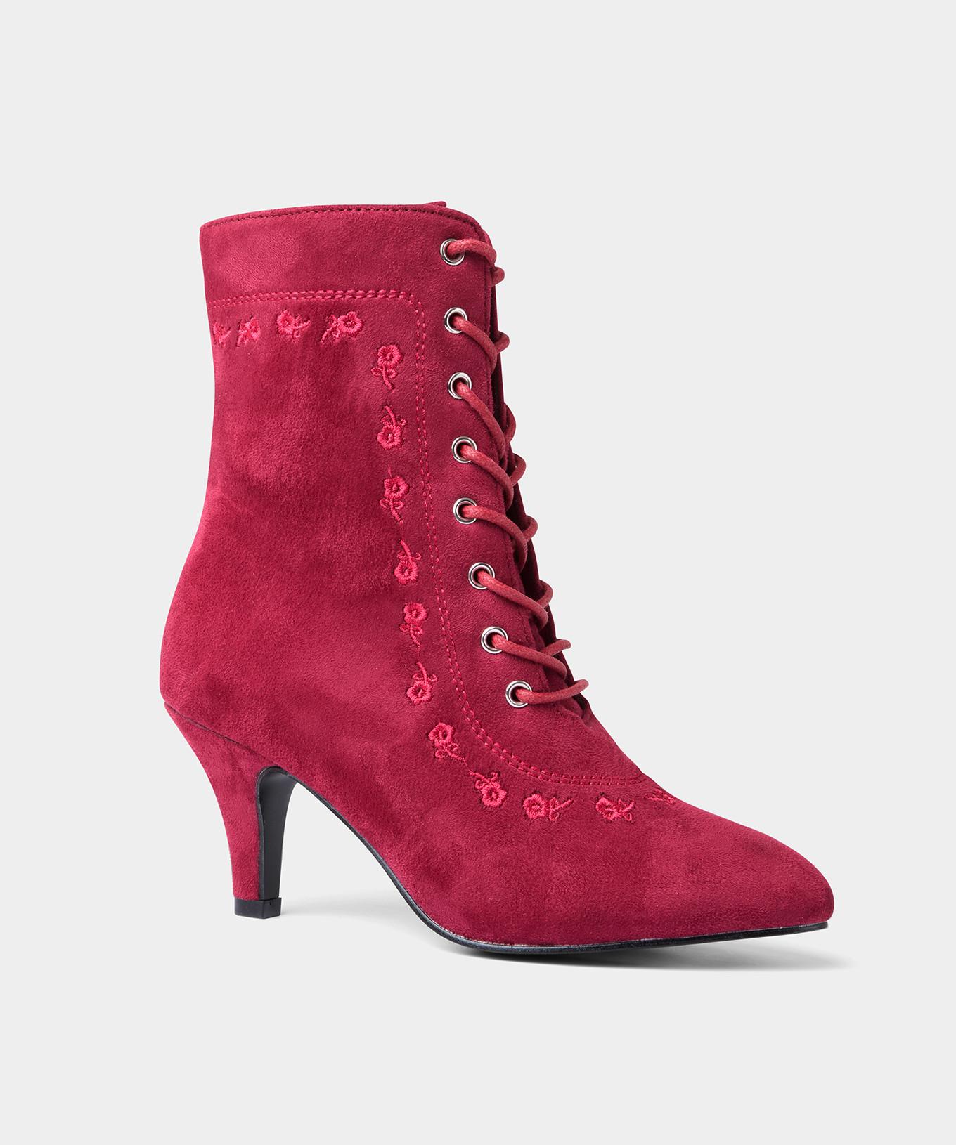 Joe Browns Geblümte bestickte Stiefeletten
