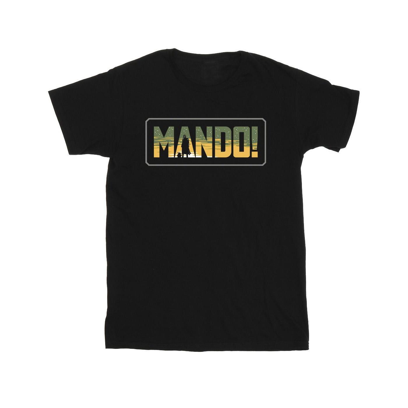 STAR WARS The Mandalorian Mando Grafikdruck T-Shirt