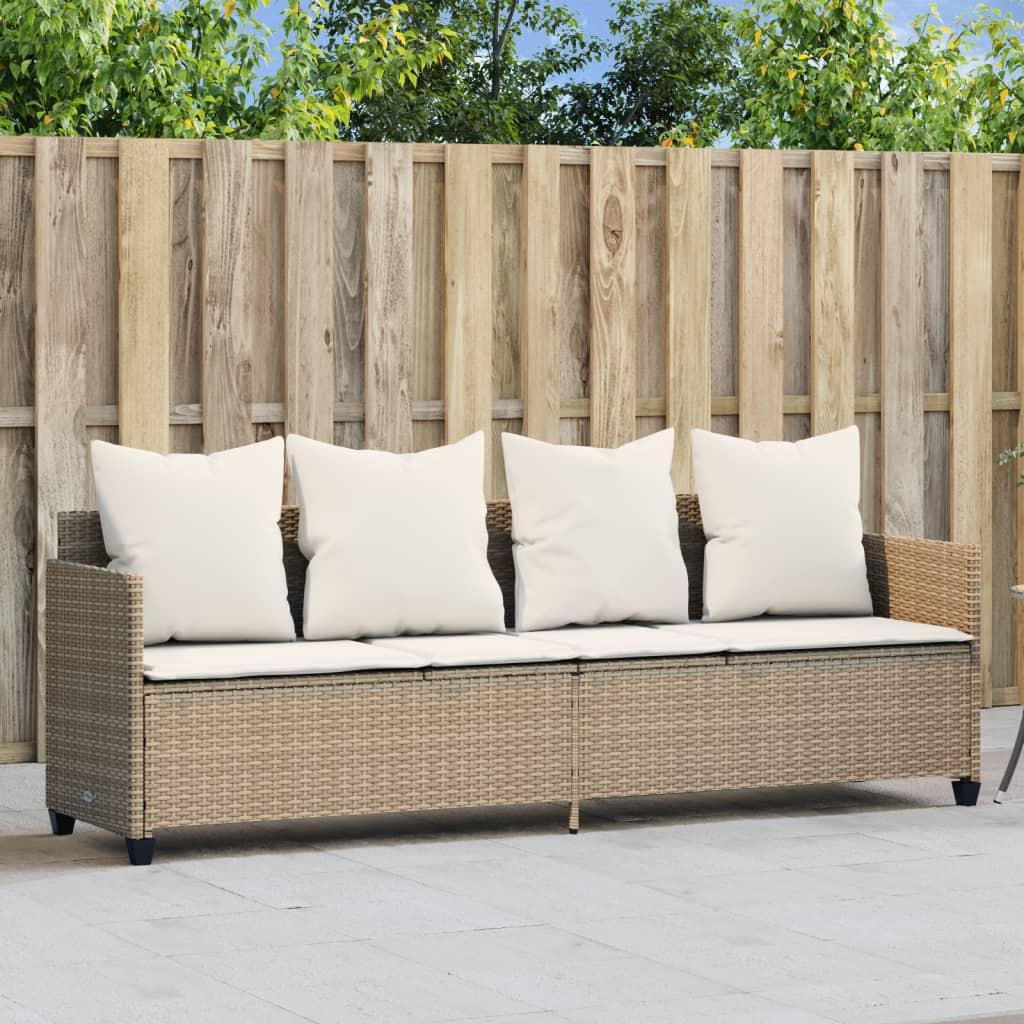 VidaXL Sonnenliege poly-rattan