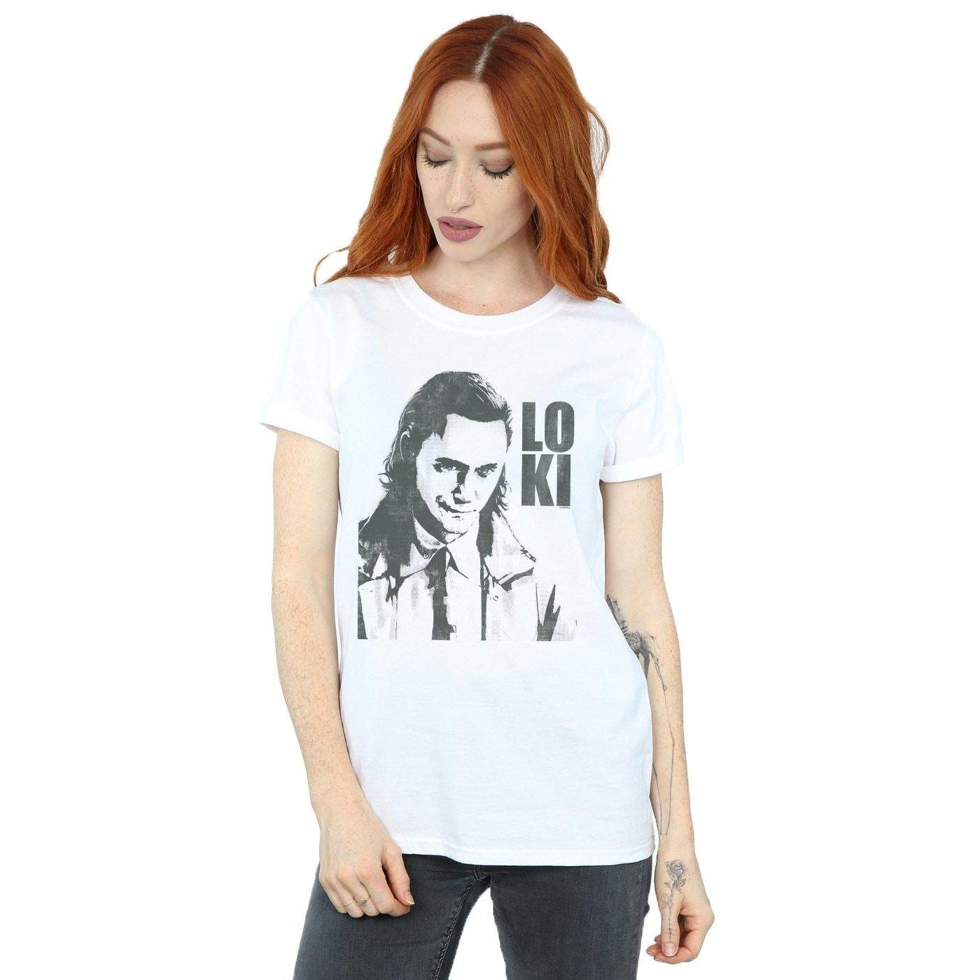 MARVEL Loki Portrait Kurzarm T-Shirt