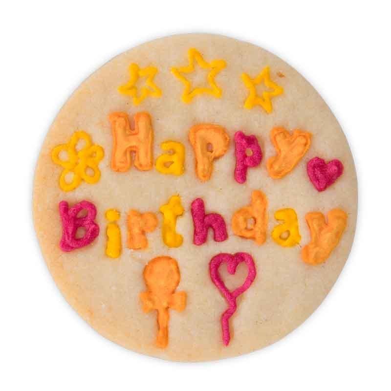 Städter Ausstecher mit Auswerfer Happy Birthday