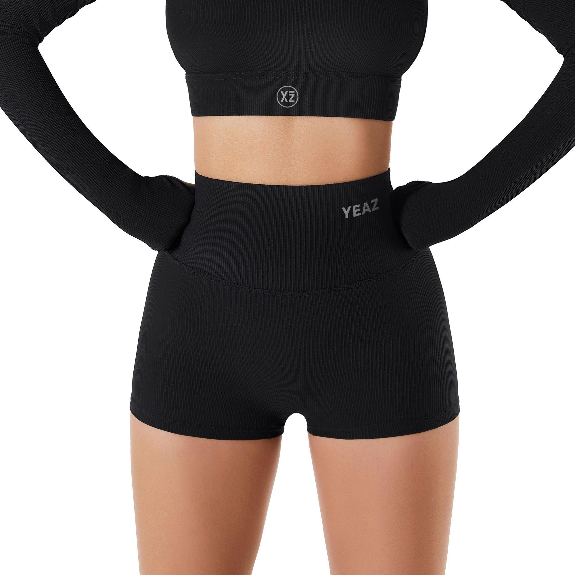 YEAZ CLUB LEVEL Shape Shorts - black magic