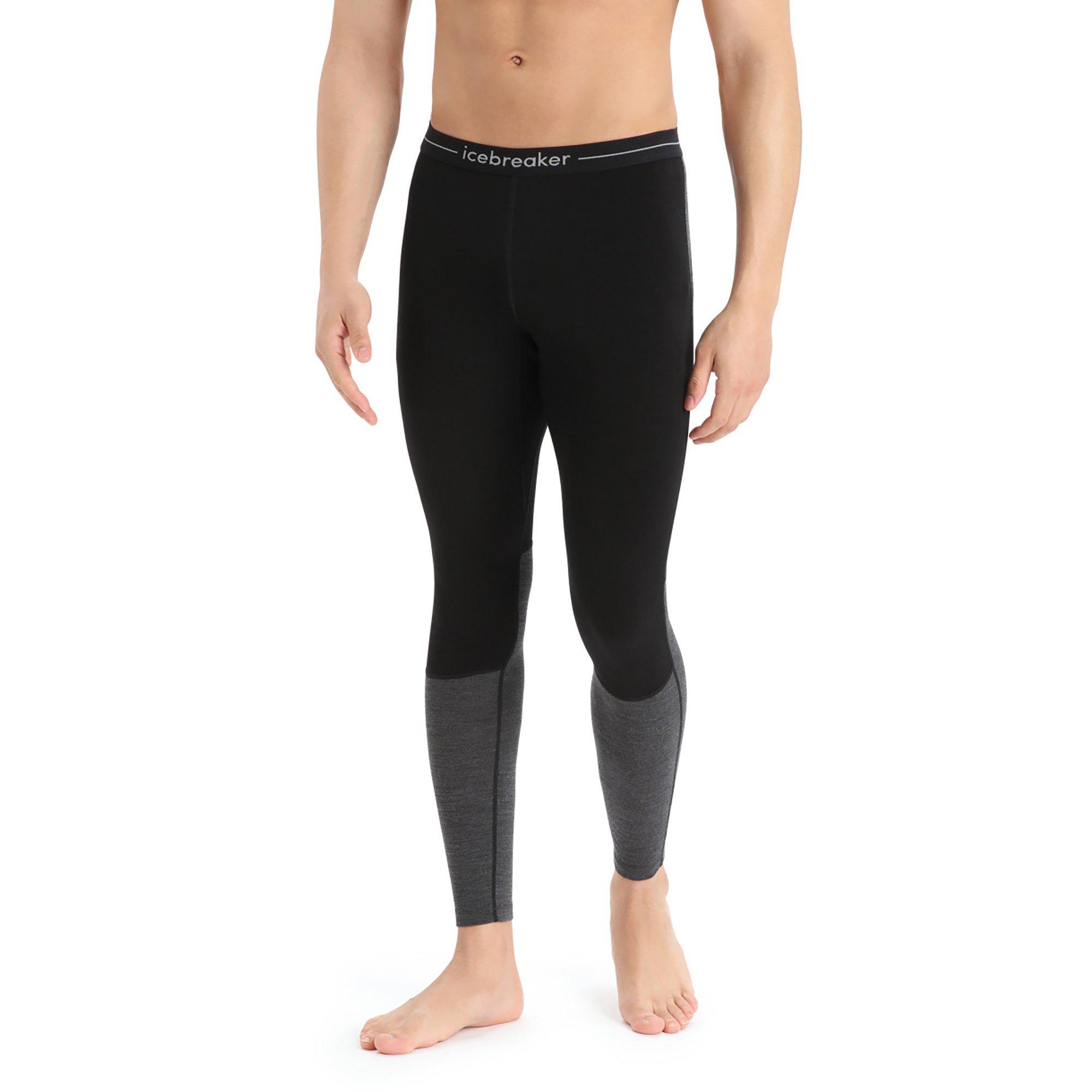 Icebreaker Men Merino 200 ZoneKnit™ Leggings Thermo-Tights, lang