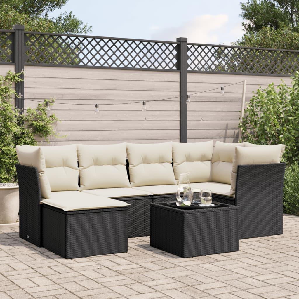 VidaXL Garten sofagarnitur poly-rattan