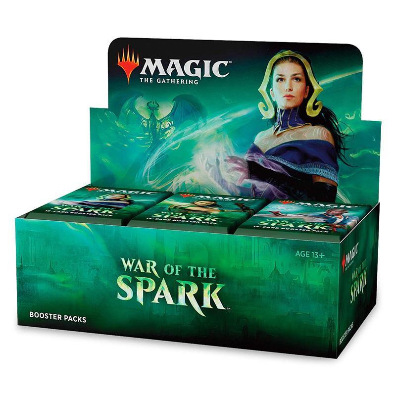 Wizards of the Coast War of the Spark Display - Magic the Gathering