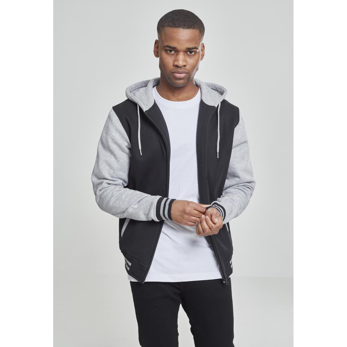 URBAN CLASSICS hoodie urban cassic 2-tone zip