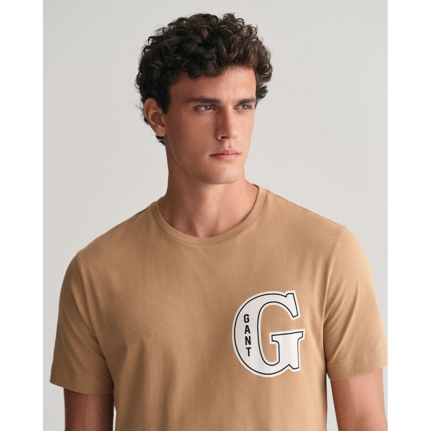 GANT G Graphic Kurzarm T-Shirt