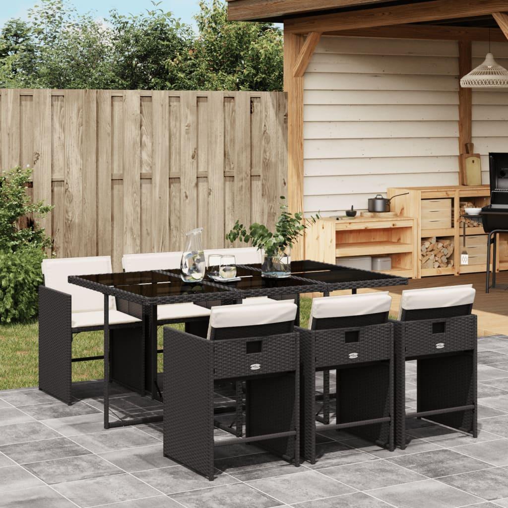 VidaXL Garten essgruppe poly-rattan