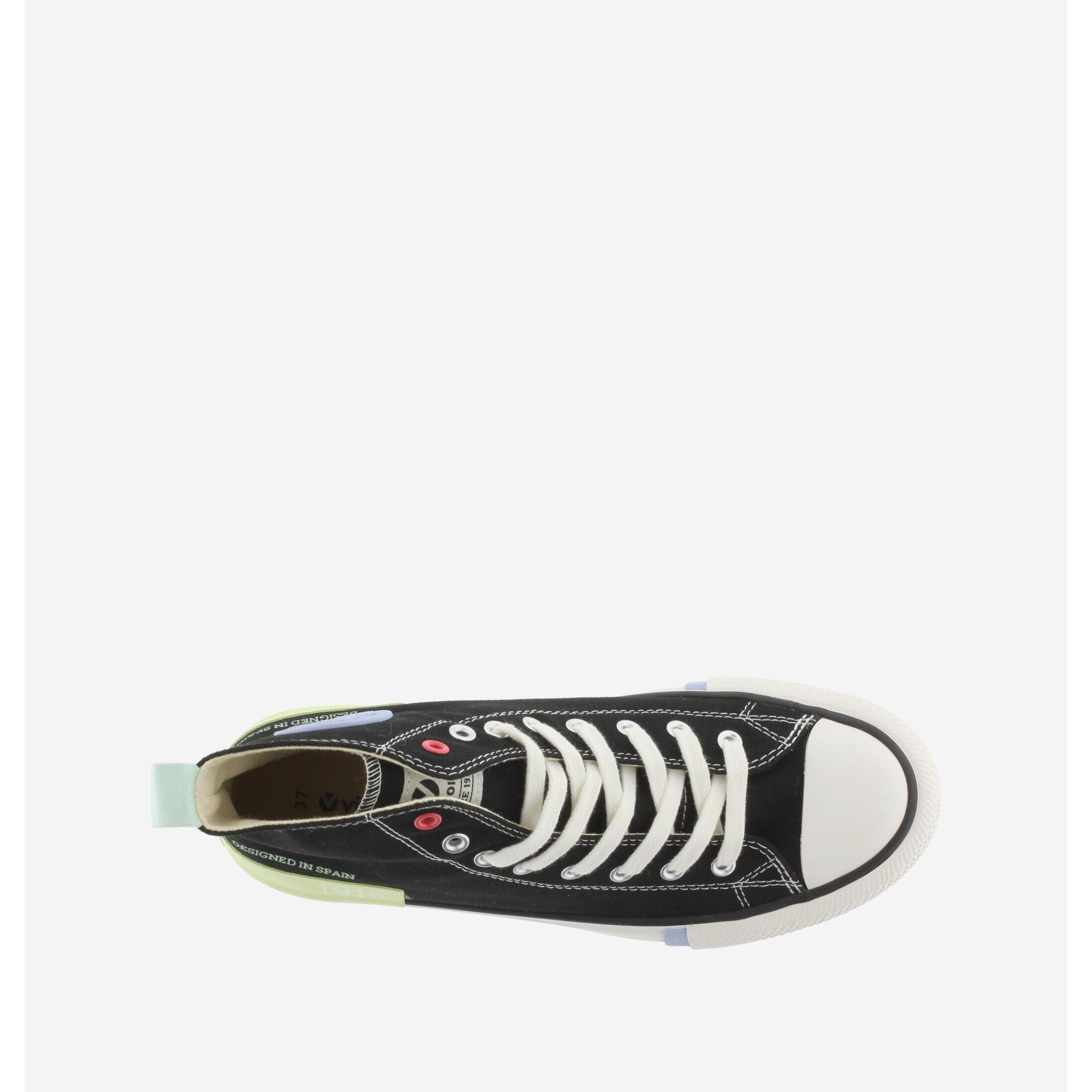 Victoria doppelte leinwand-sneakers für damen tribu