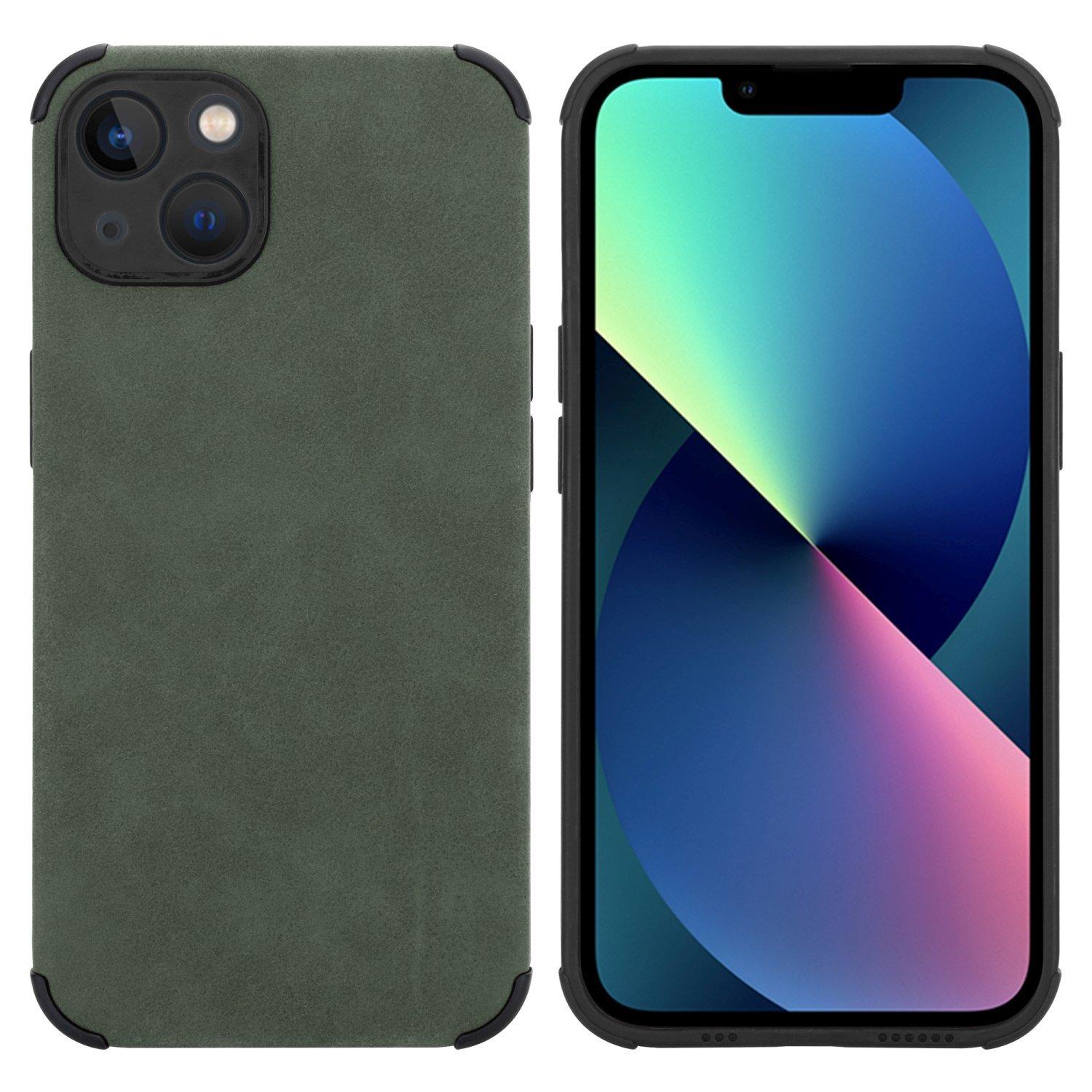 Cadorabo Hülle für Apple iPhone 13 mit Kunst-Wildleder Rückseite