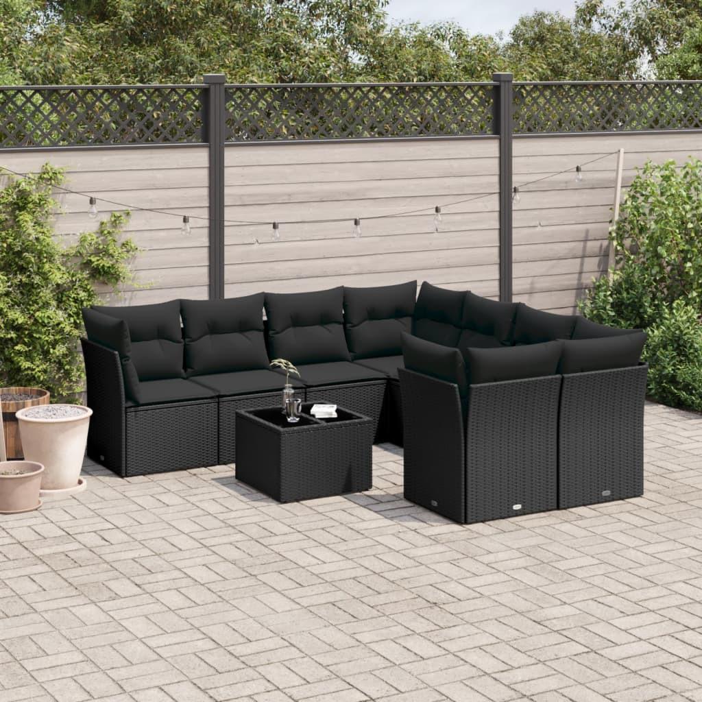 VidaXL Garten sofagarnitur poly-rattan
