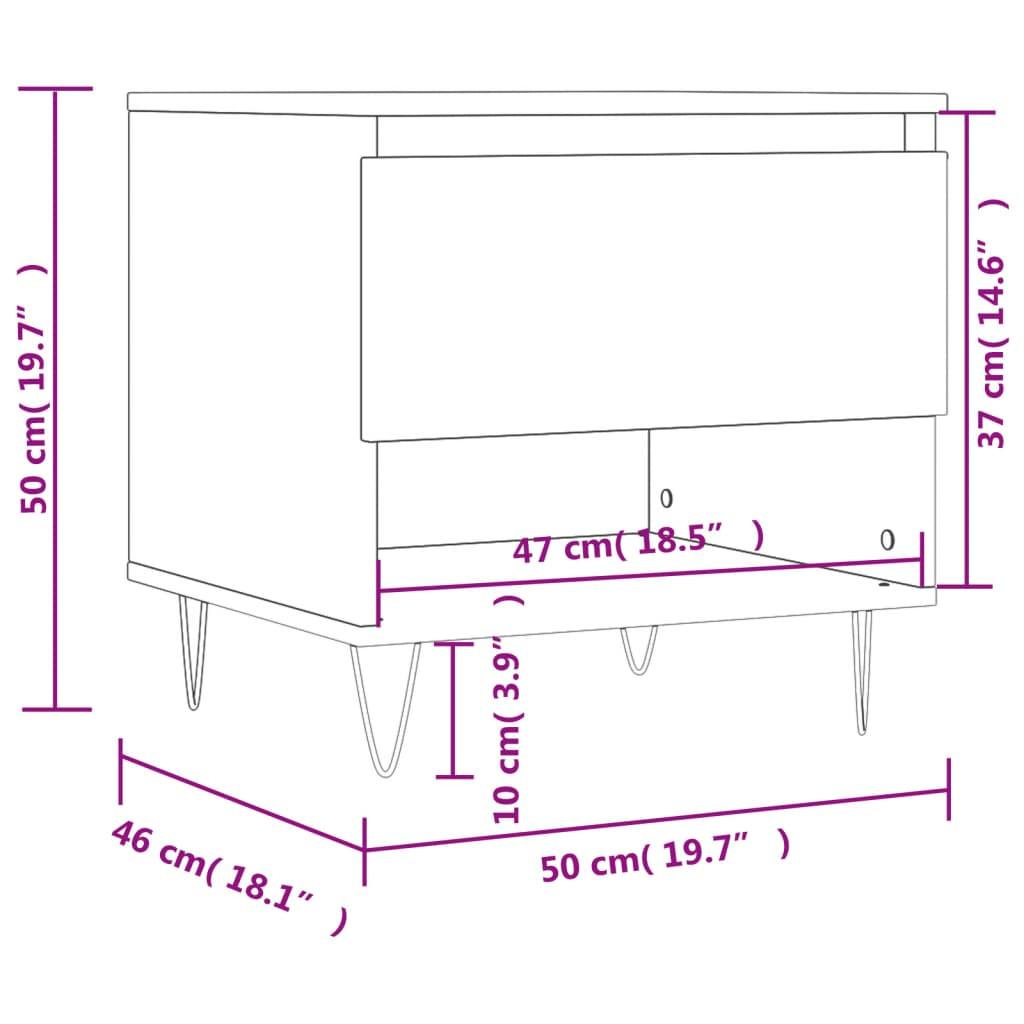 VidaXL Couchtisch holzwerkstoff