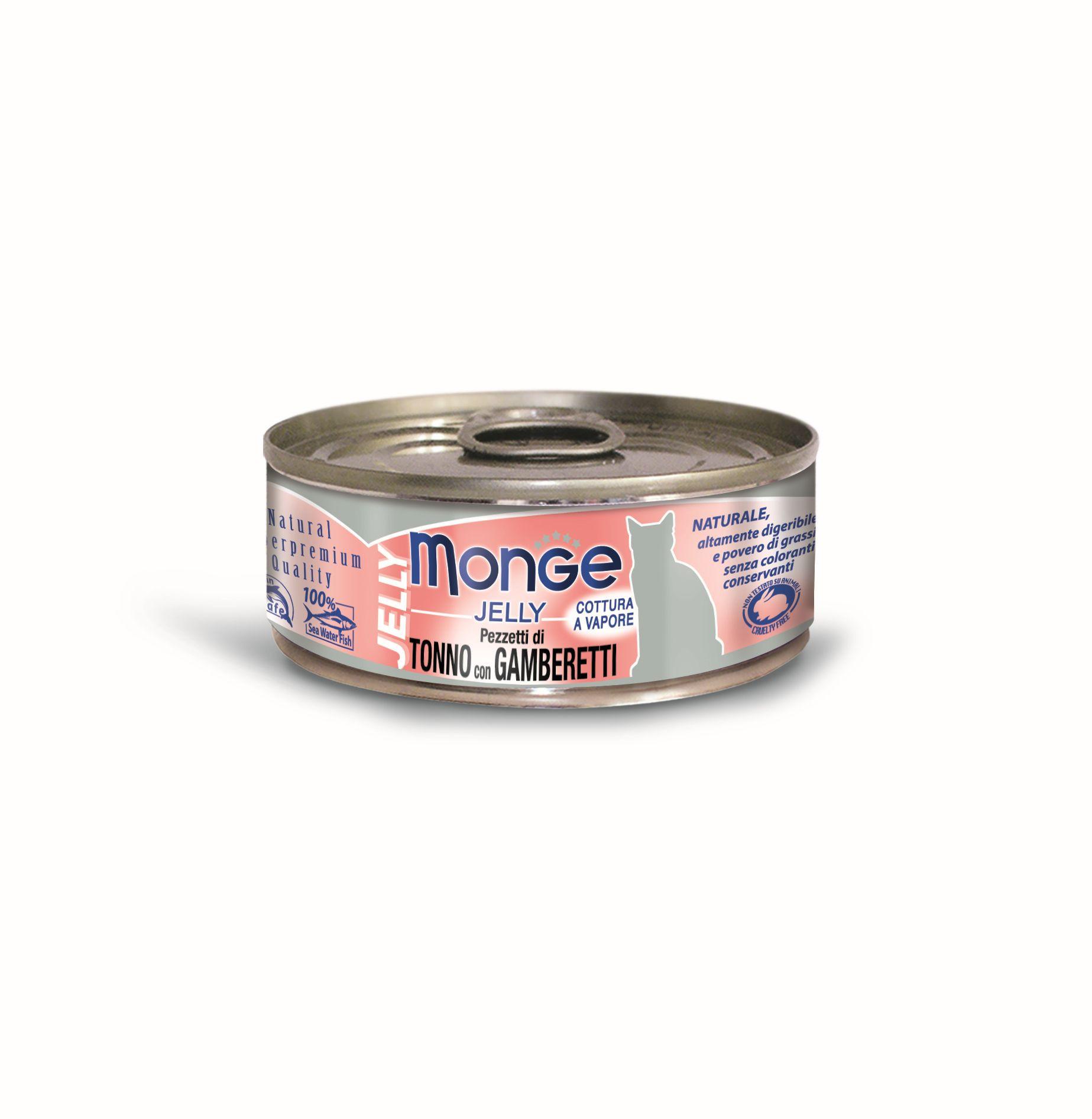 Monge Natural Katze thunfisch und Garnelen - Multipack