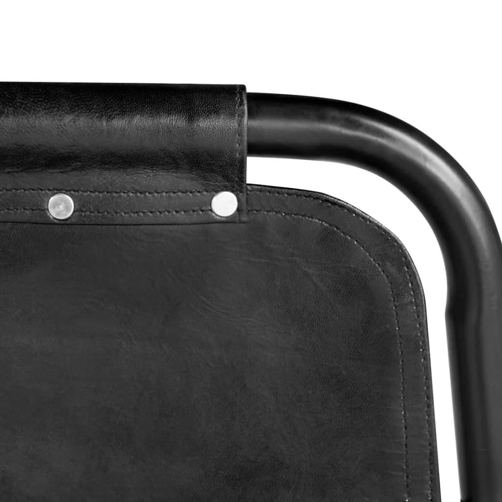 VidaXL Esszimmerstuhl leder