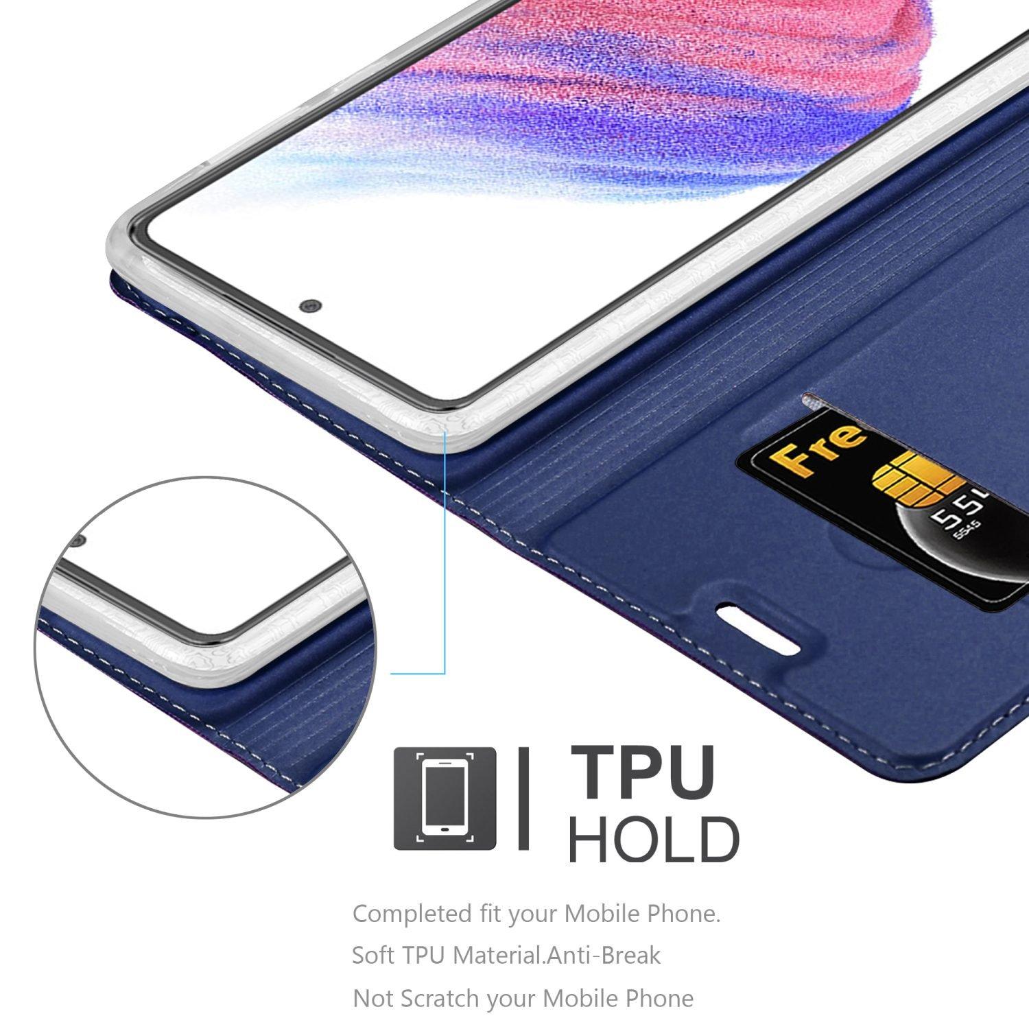 Cadorabo Hülle für Samsung Galaxy A53 5G Magnetverschluss, Kartenfach