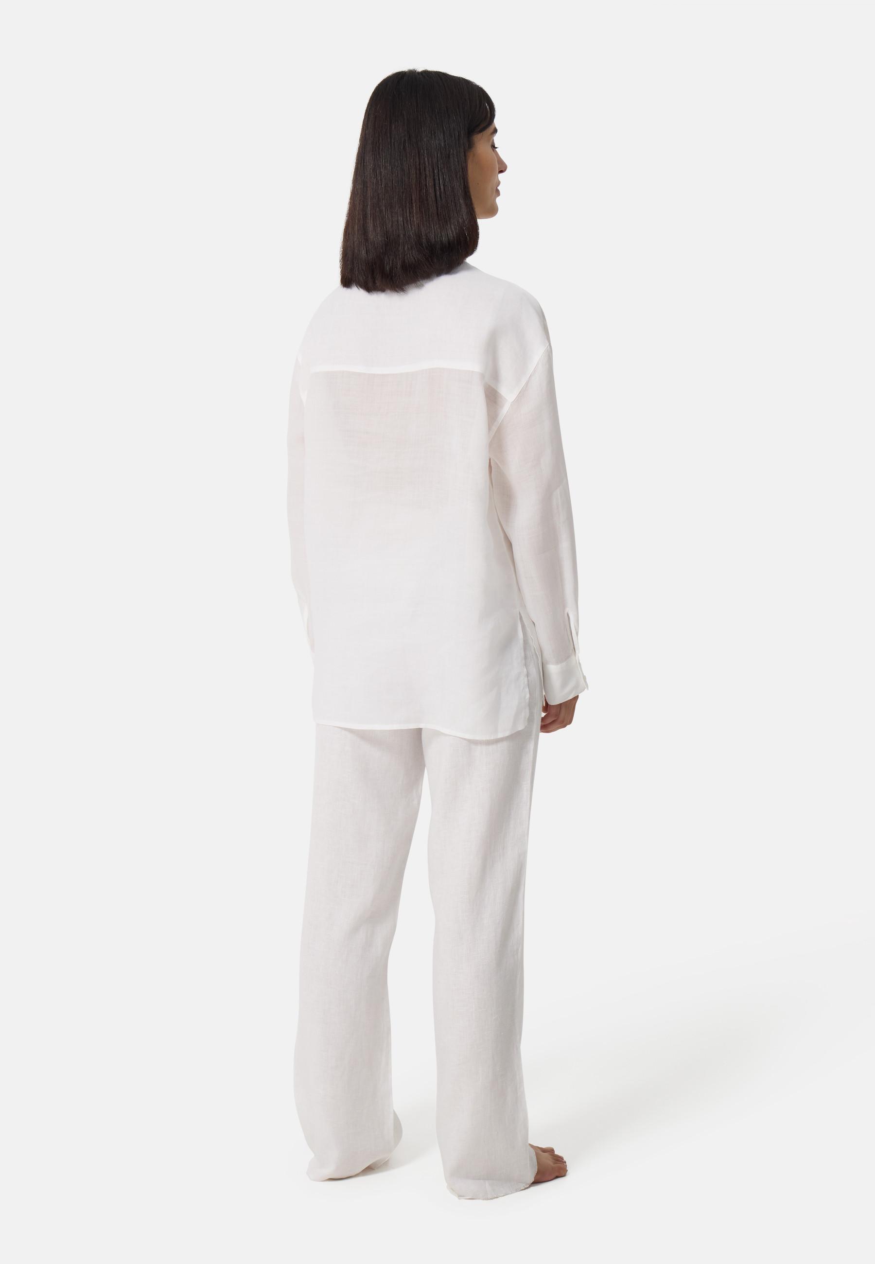 CASH-MERE.CH Ramie Bluse Oversize Style