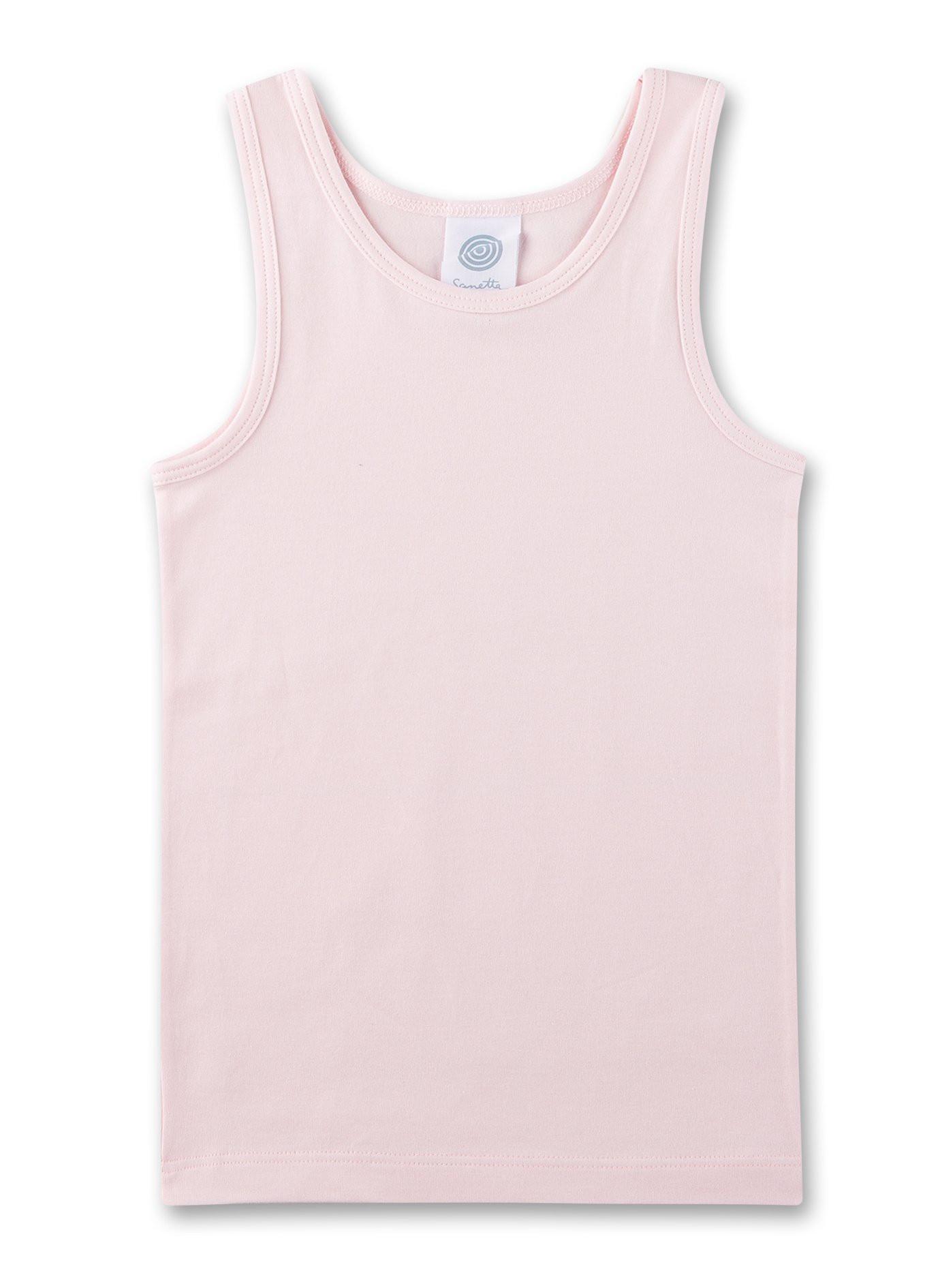 Sanetta Mädchen-Unterhemd (Doppelpack) Pferde