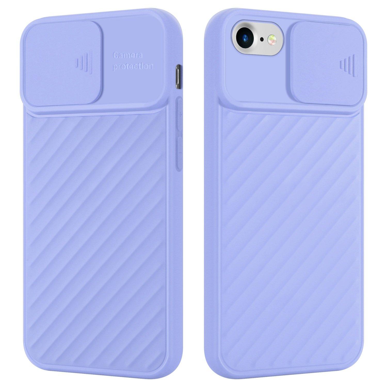 Cadorabo Hülle für Apple iPhone 7 7S 8 SE 2020 TPU Silikon und Kameraschutz