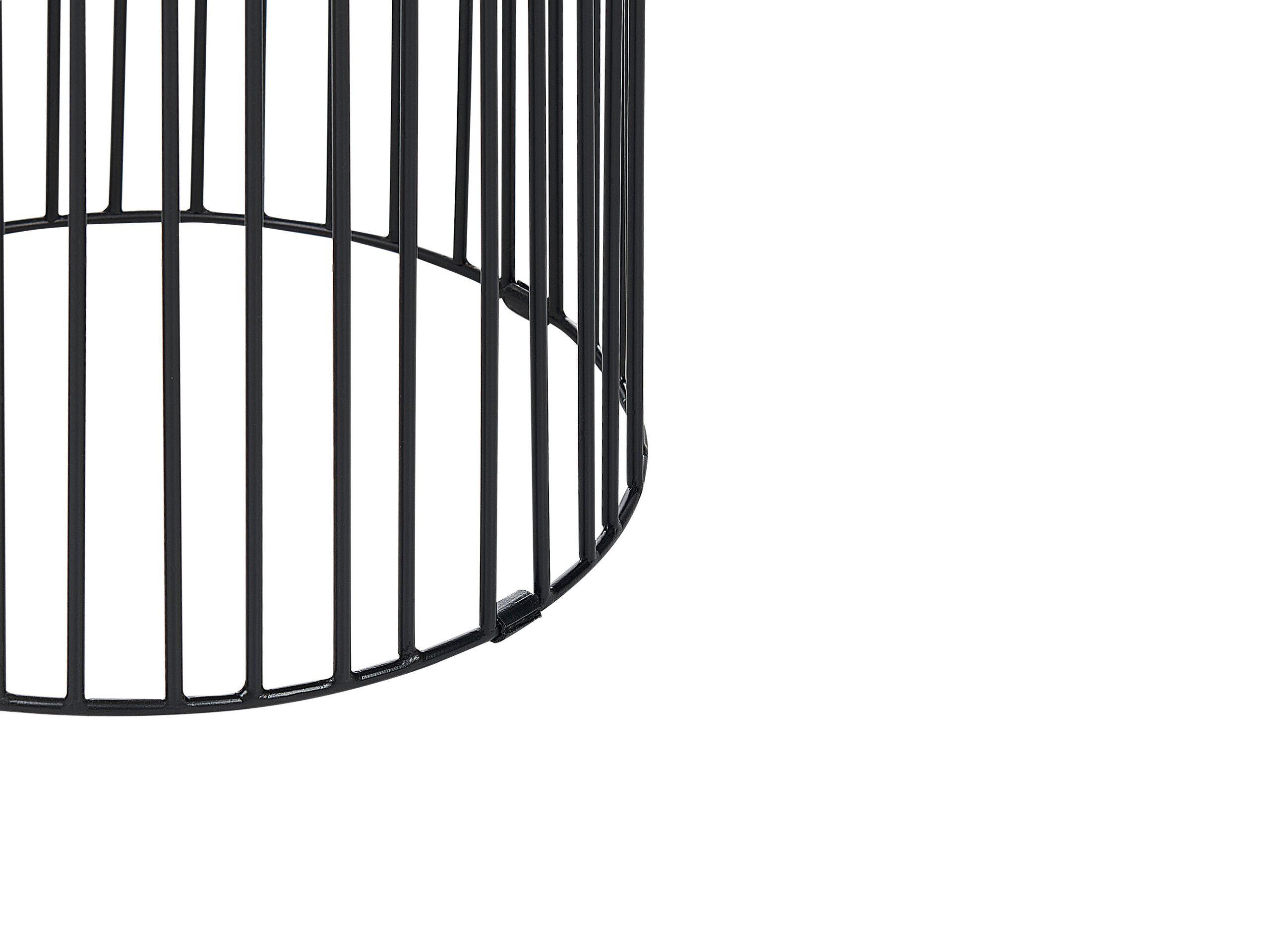 Beliani Beistelltisch aus Mangoholz Modern WILLS