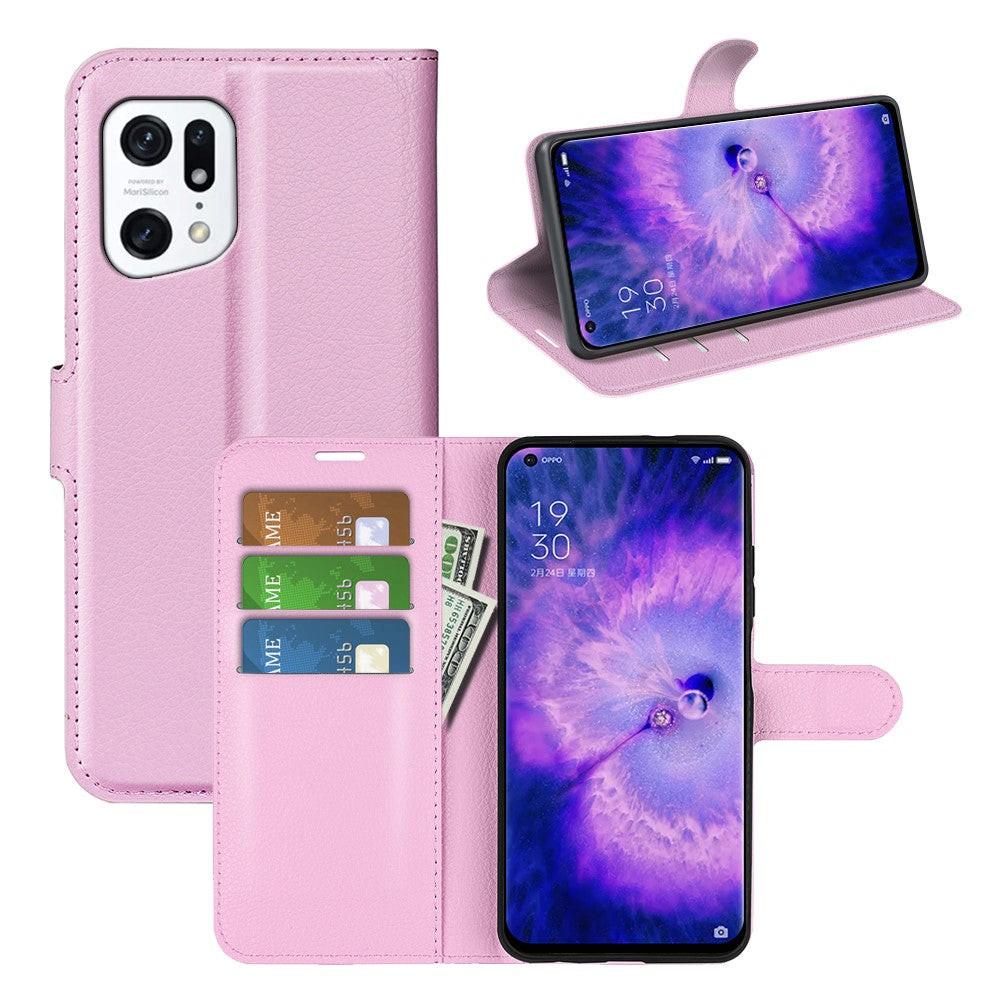 Cover-Discount OPPO Find X5 - Leder Etui Hülle