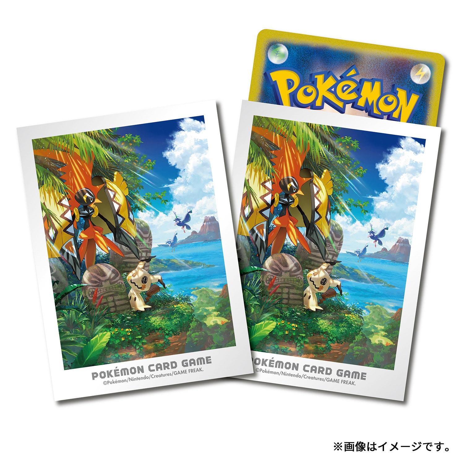 Pokémon Pokemon Center Deck Sleeves Alola Adventure Tapu Koko & Mimikyu