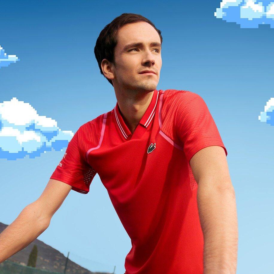 LACOSTE TENNIS x Daniil Medvedev Poloshirt