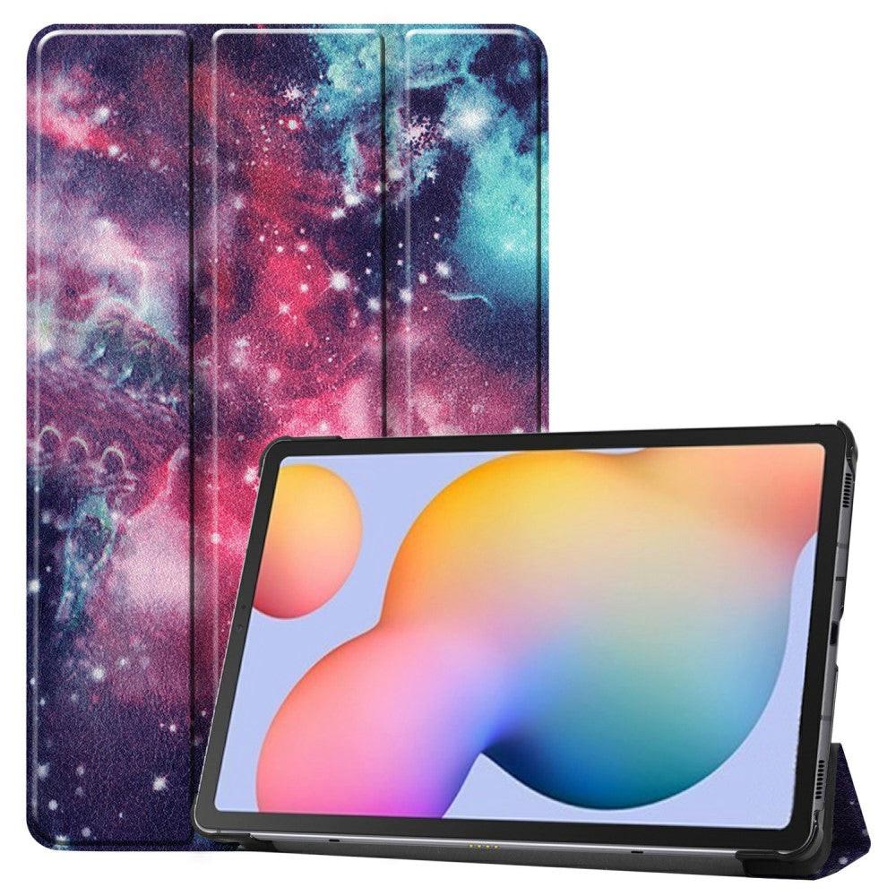 Cover-Discount Galaxy Tab S6 Lite - Tri-fold Smart Leder Case
