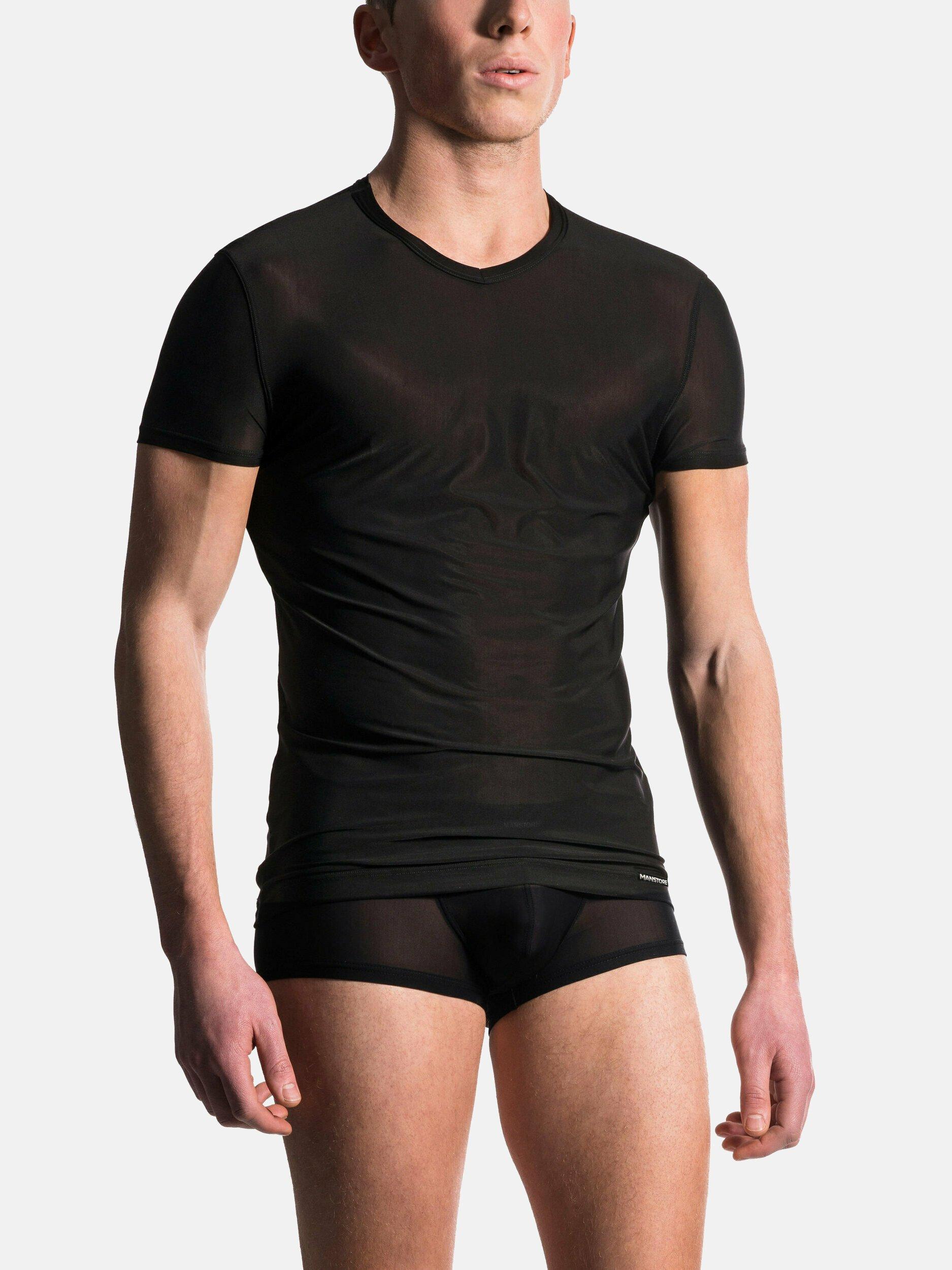 Manstore M101 V-Ausschnitt T-Shirt