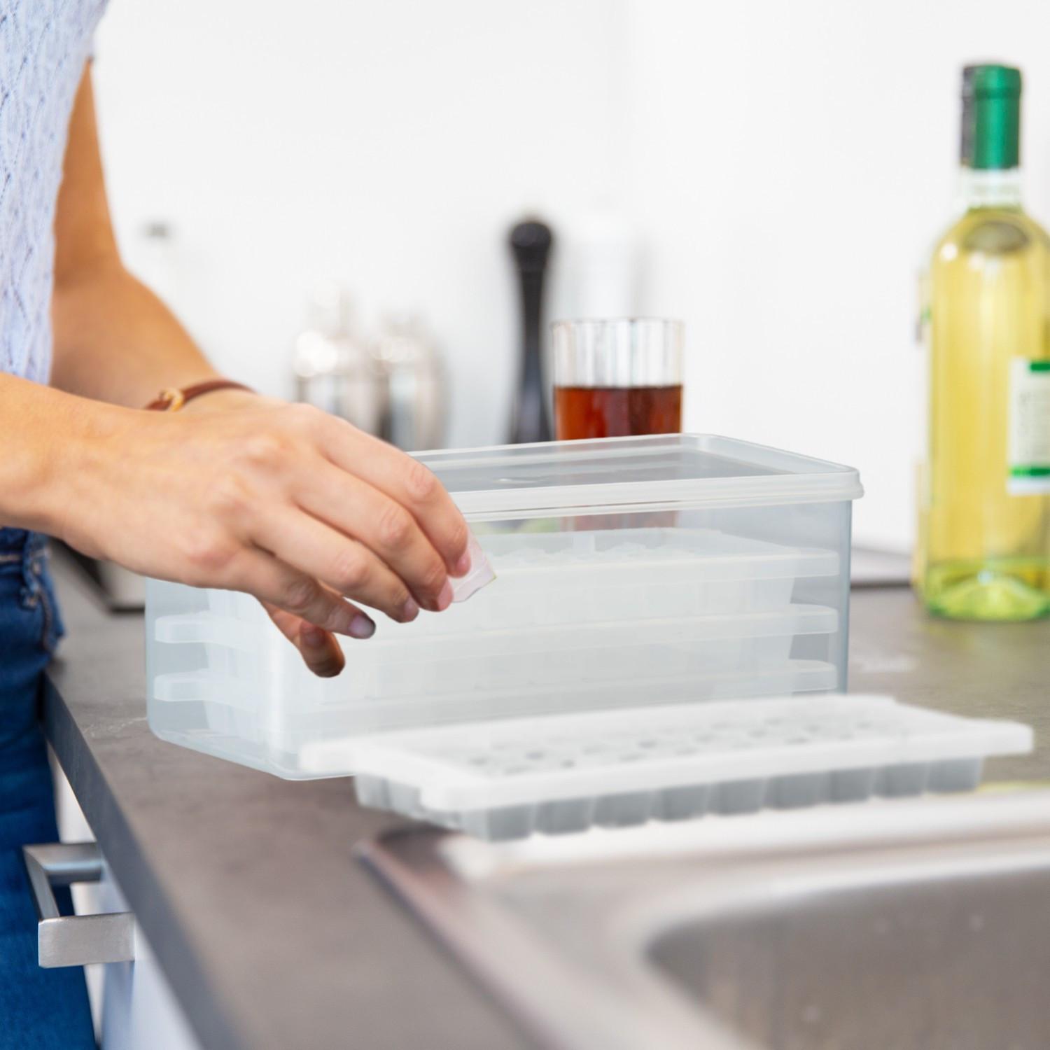 Northio Set Eiswürfelformen mit Box und Deckel