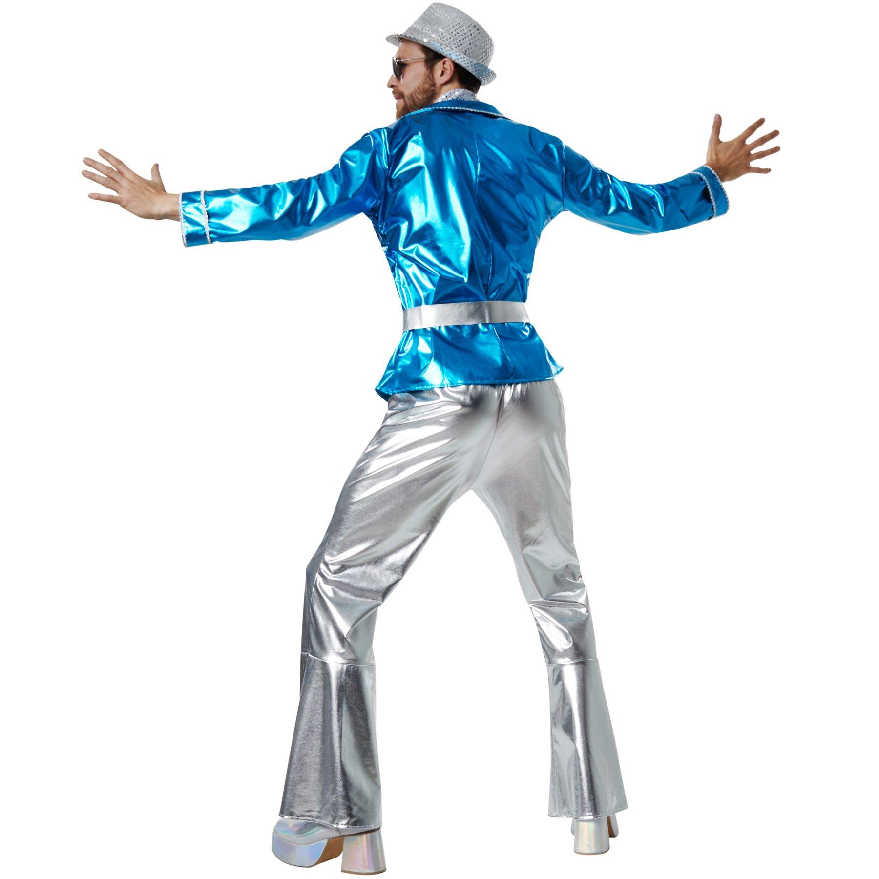 Tectake Herrenkostüm Disco Master