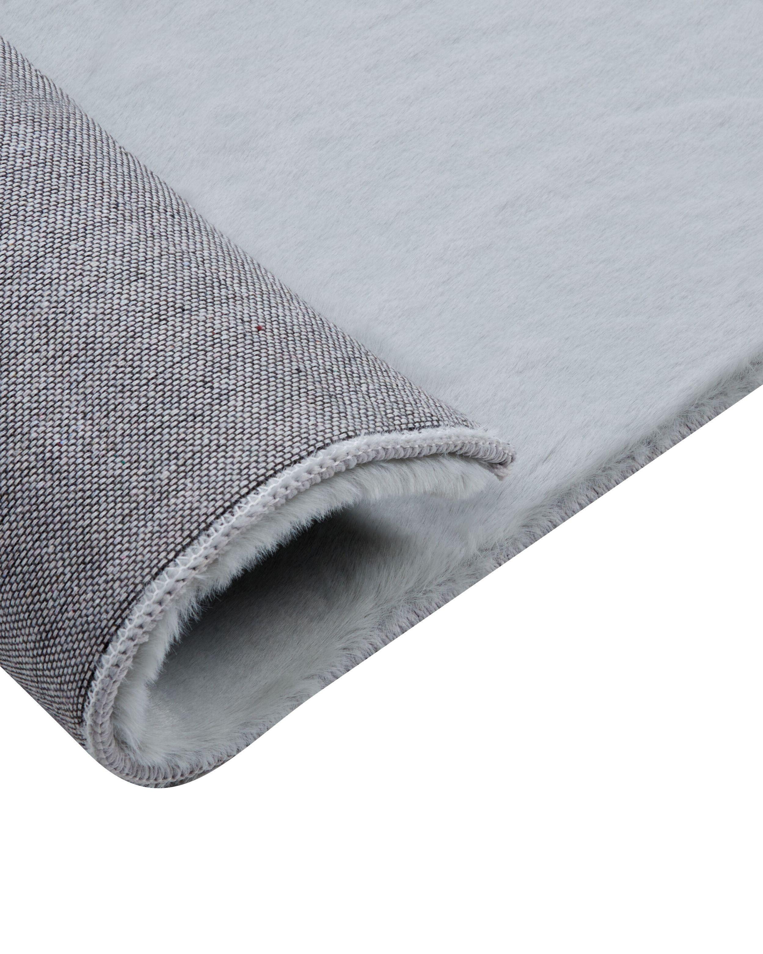 Beliani Kunstfellteppich aus Polyester Skandinavisch MIRPUR