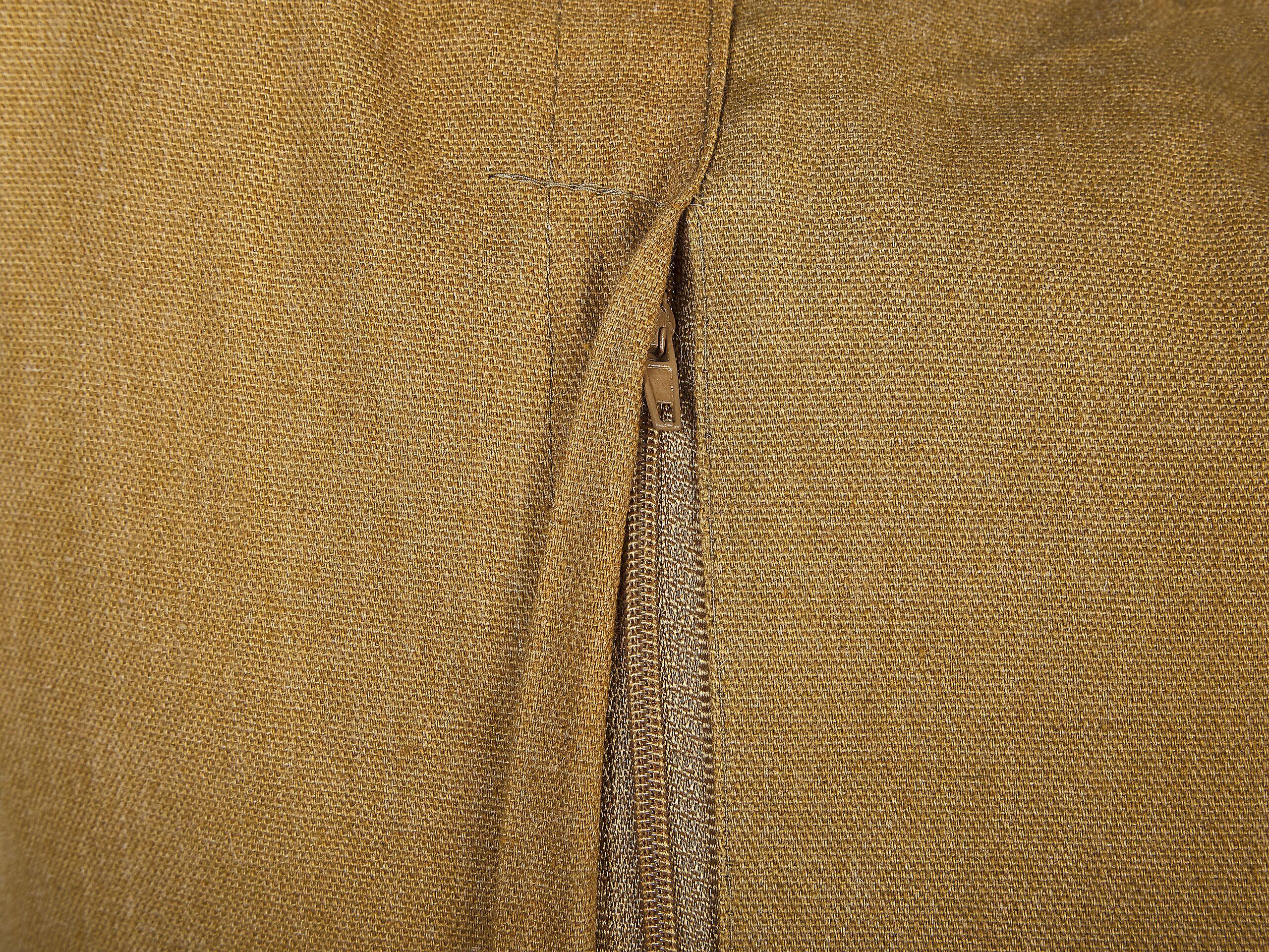 Beliani Dekokissen aus Jute Boho DEEPOR