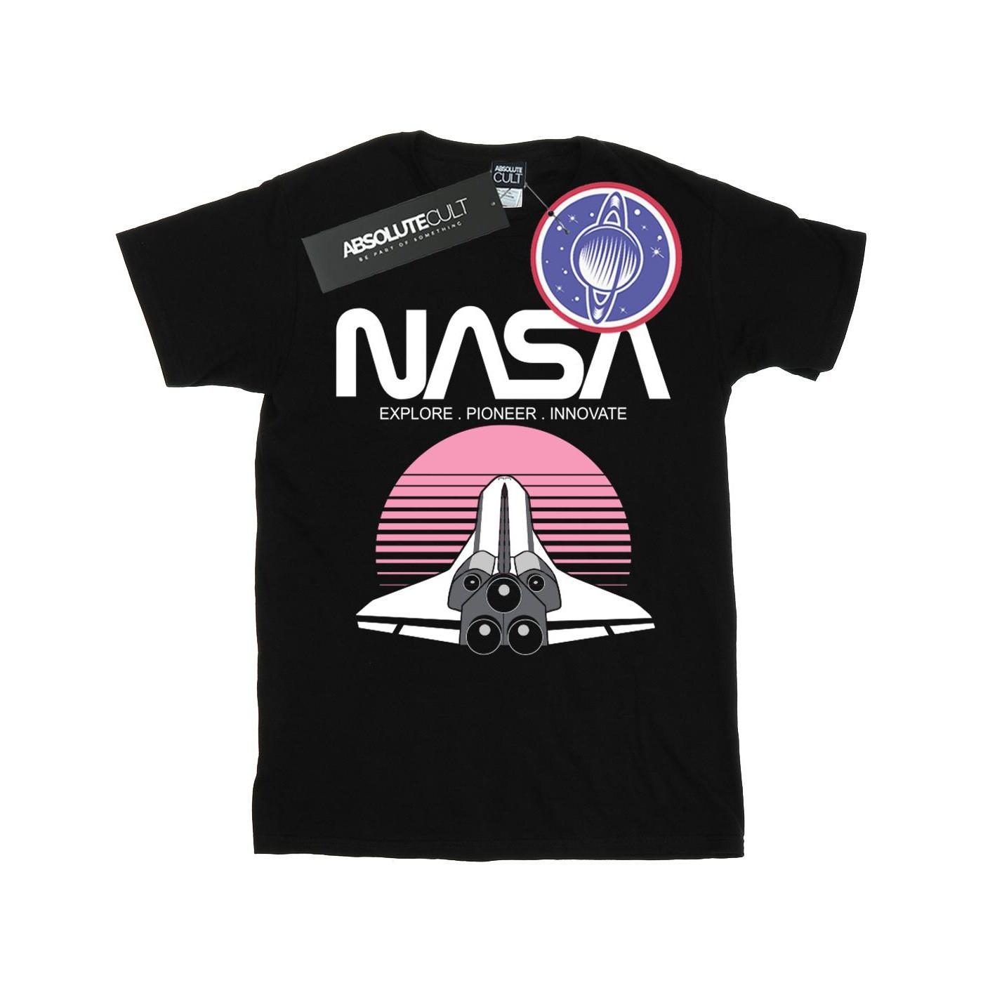 Nasa Space Shuttle Explore Pioneer Innovate T-Shirt