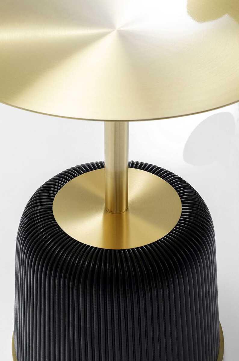 KARE Design Beistelltisch Endless Vegas Schwarz rund 40